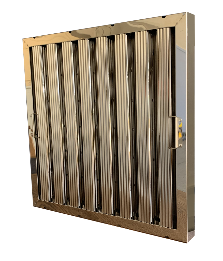 AOM BF Series Stainless Steel Baffle filters Air & Odour Management